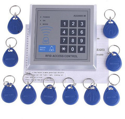 Divinext Ad2000-M Rfid Proximity Entry Lock Door System+10 Keyfobs Access Control(Card) available at flipkart for Rs.2029