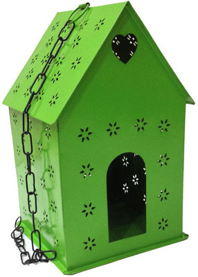 TNZ Creations Window Bird Feeder Bird Feeder(Green)