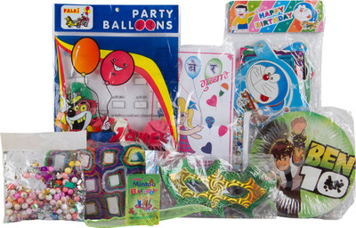 

R.P.Pooja Ghar Birthday Party Kit(Set of 8)