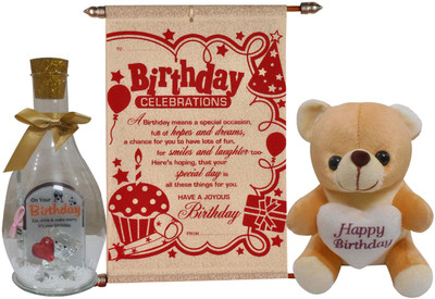 

Saugat Traders Birthday Combo(Set of 3)