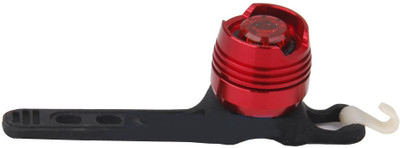 

Adraxx Small Waterproof Bicycle Front/Rear 3-Mode Flashing Safety Light Bite Indicator(Red)