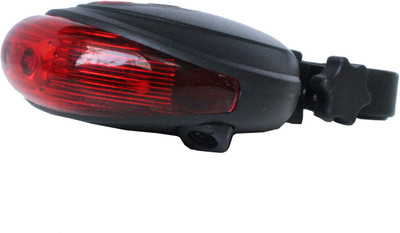 

Adraxx Cycling 2 Laser Beam and 5 Rear Tail Light Bite Indicator(Black)