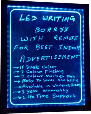 

PRIME TECH LED WRITING.BLUE ATTRACT Black board(70 cm x 50 cm)