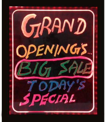 

PrimeTech LED WRITING Black board(70 cm x 50 cm)