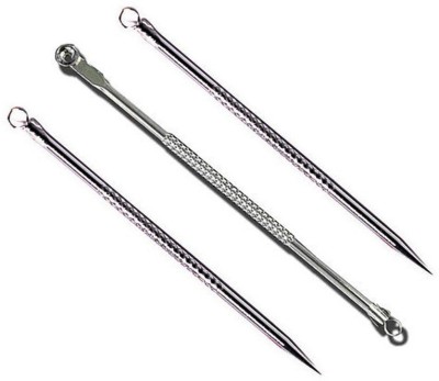 Out Of Box Stainless Steel Blackhead Remover Needle(Pack of 3)