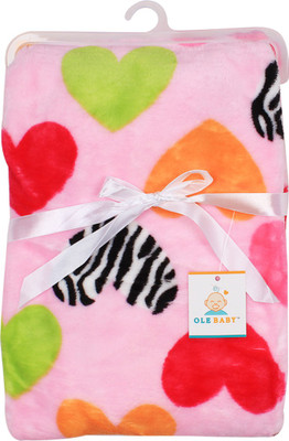

Ole Baby Abstract  Mink Blanket(Polyester, Pink