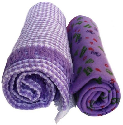 

Brandonn Checkered  Top Sheet(Cotton, Multicolor