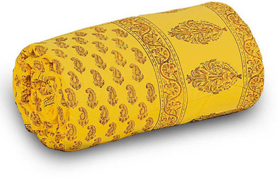 

Kaarigar Printed Single Comforter(Microfiber, Yellow)