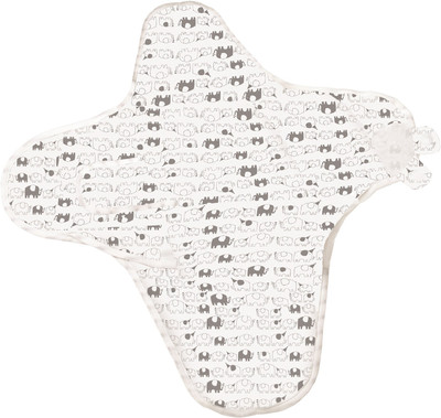 

Playette Animal  Swadding Baby Blanket(Cotton, White