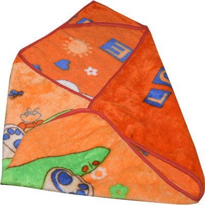 

Shivkirpa Cartoon  Crib Baby Blanket(Microfiber, Blue