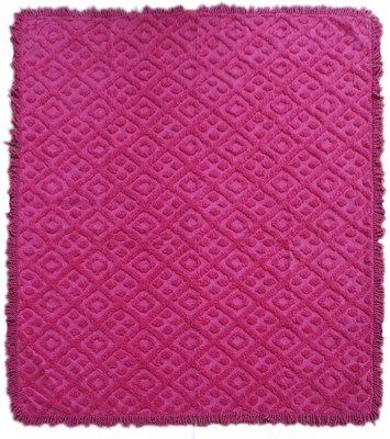 

Saral Home Geometric  Coral Blanket(Cotton, Pink