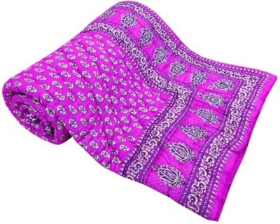 

Ruchi World Floral Single Comforter(Microfiber, Multicolor)
