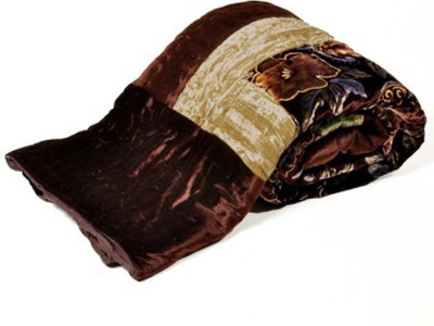 

Monil Floral  Comforter(Microfiber, Brown