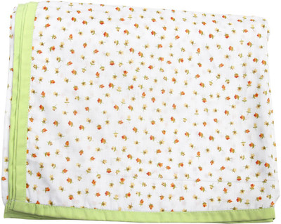 

Coco Bee Floral Queen Dohar(Cotton, Green)