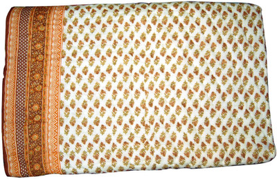 

Sellstra Floral  Comforter(Cotton, White
