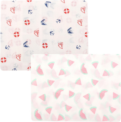

Brother Baby Printed  Swadding Baby Blanket(Microfiber, Multicolor