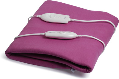 

EXPRESSIONS Plain  Electric Blanket(Polyester, Purple
