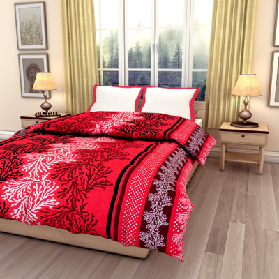 

eCraftIndia Floral  Comforter(Poly Cotton, Multicolor