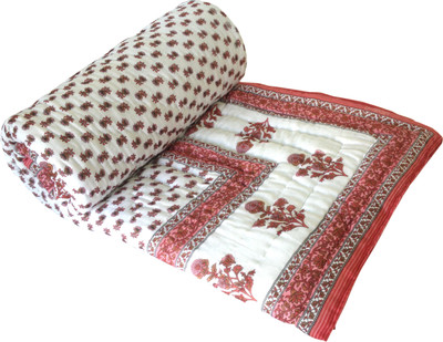 56% OFF on Raj Laxmi Checkered Double Quilt(100% Cotton, Multocolor) 56% OFF on Raj Laxmi Checkered Double Quilt(100% Cotton, Multocolor)