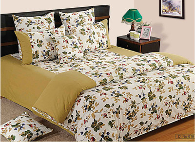 22% OFF on Swayam 210 TC Cotton Double Printed Bedsheet(1 Bedsheet, 2 Pillow Covers, Beige) 22% OFF on Swayam 210 TC Cotton Double Printed Bedsheet(1 Bedsheet, 2 Pillow Covers, Beige)