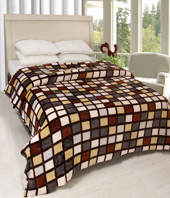 

ExpressionsHome Striped  Top Sheet(Polyester, Multicolor