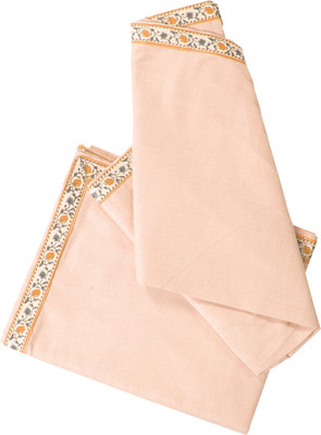 

Zesture Plain Single Top Sheet(Cotton, Peach)
