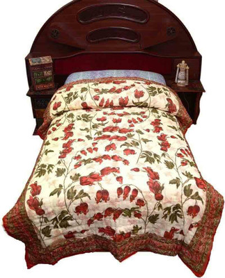 55% OFF on Home India Floral Single Comforter(Microfiber, Red) 55% OFF on Home India Floral Single Comforter(Microfiber, Red)