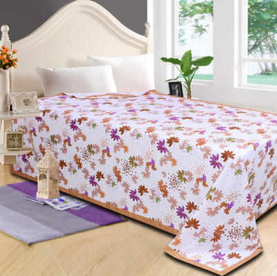 

Zesture Floral  Top Sheet(Cotton, Multicolor