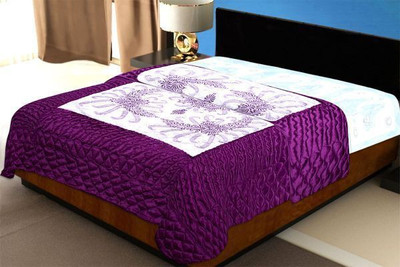 

Chelsi Printed  Comforter(Microfiber, Purple