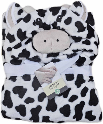 

Carter's Animal  Hooded Baby Blanket(Microfiber, Multicolor
