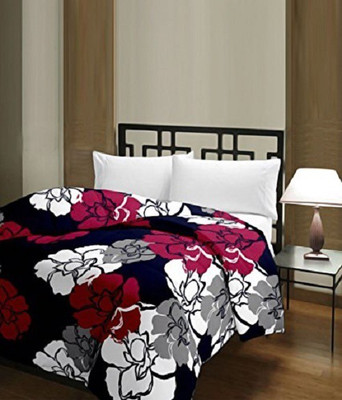 SVT Floral Single Dohar(Poly Cotton, Multicolor)