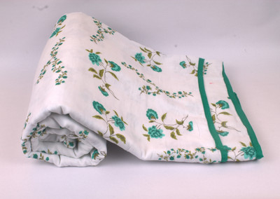 40% OFF on Aransa Checkered Single Dohar(Cotton, Multicolor)