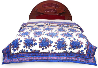 50% OFF on Home India Floral Double Quilt(Multicolor)