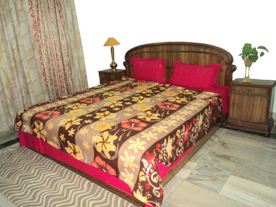 

Amita Home Furnishing Floral  Blanket(Microfiber, Multicolor
