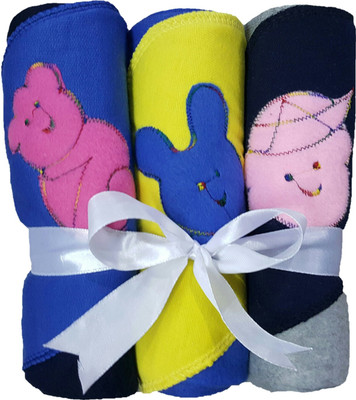 

Brandonn Cartoon  Hooded Baby Blanket(Polyester, Multicolor