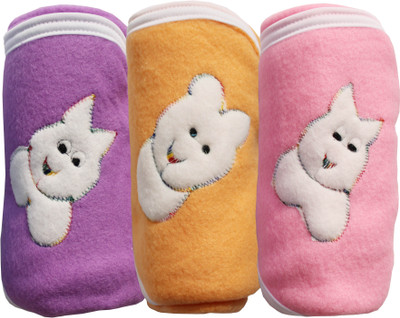

My NewBorn Animal  Hooded Baby Blanket(Microfiber, Pink