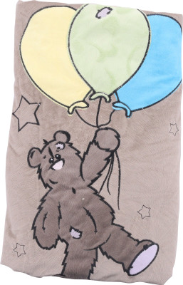 

Belle Maison Embroidered  Top Sheet(Cotton, Gray
