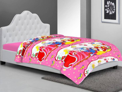 

Frabjous Cartoon  Dohar(Microfiber, Pink