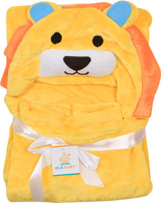 

Ole Baby Plain  Mink Blanket(Microfiber, Yellow