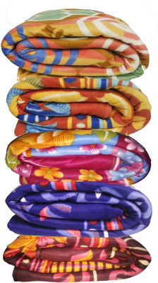 

Rangasthali Abstract Single Blanket(Polyester, Multicolor)