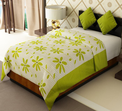 

Home Candy Floral  Dohar(Cotton, Green
