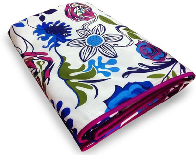 SVT Floral Single Dohar(Poly Cotton, Multicolor)