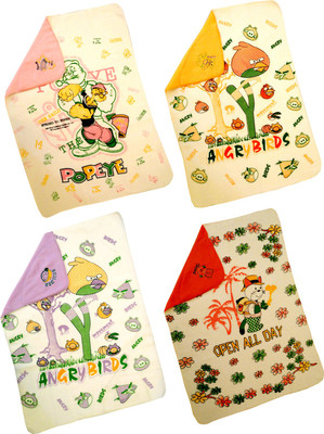 

My NewBorn Cartoon  Blanket(Polyester, Multicolor
