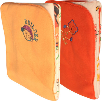 

My NewBorn Cartoon  Hooded Baby Blanket(Polyester, Red, Beige, Beige;red