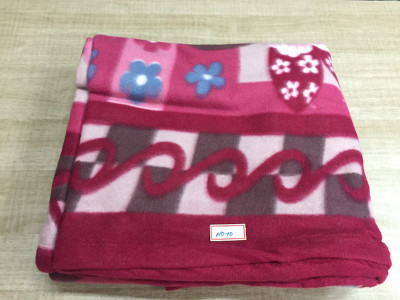 

Arkina Home Printed Double Blanket(Microfiber, Red)