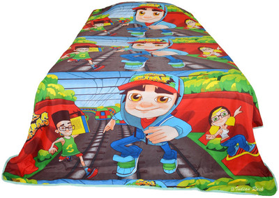 46% OFF on Indian Rack Printed Single Dohar(Cotton, Multicolor)