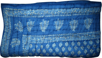 

Sellstra Floral  Comforter(Cotton, Blue