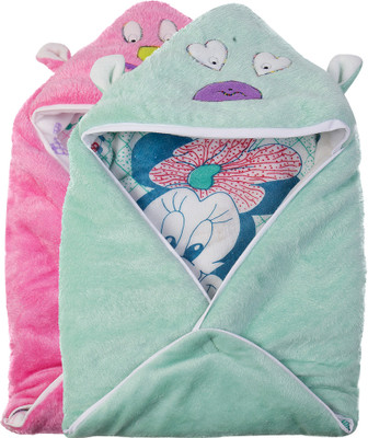 

Utc Garments Cartoon  Blanket(Microfiber, Light Green, Pink, White