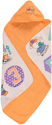 

DOLPHIN52 Cartoon  Hooded Baby Blanket(Microfiber, Peach