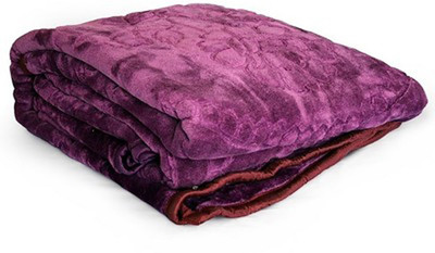 50% OFF on Kalash Floral Double Top Sheet Purple(Blanket) 50% OFF on Kalash Floral Double Top Sheet Purple(Blanket)